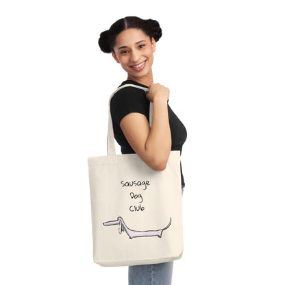 Sausage Dog Club Tote Bag