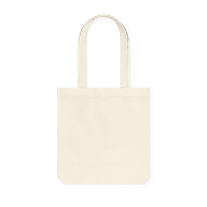 Sitting Speed Noodle Woven Tote Bag