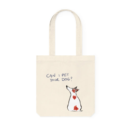 Jack Russell Can I pet your dog Tote Bag