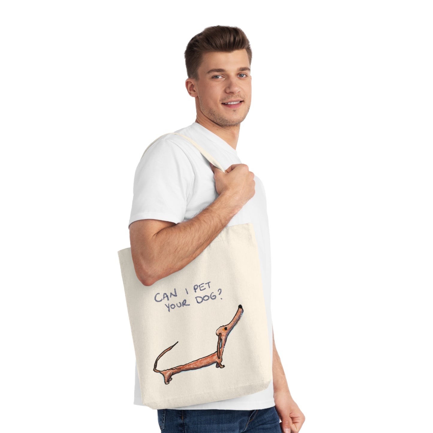 Can I pet your dog Tote Bag