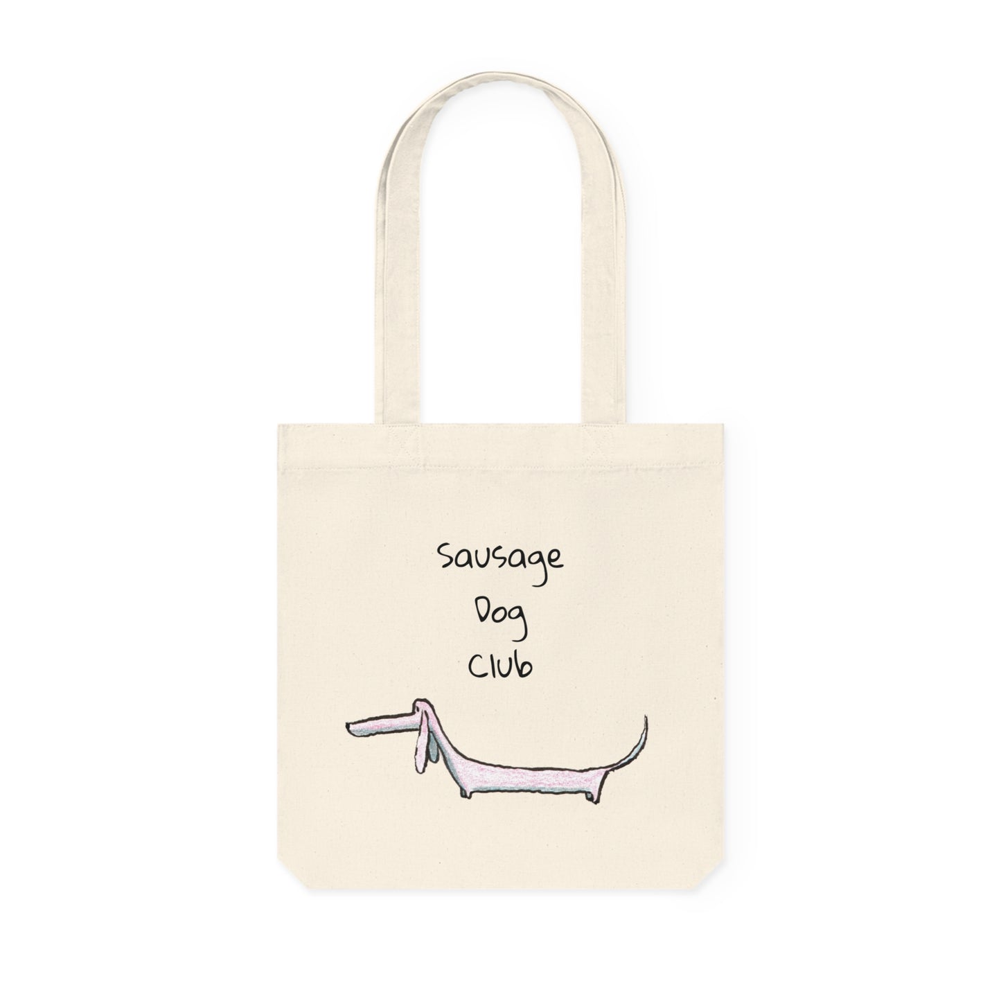 Sausage Dog Club Tote Bag