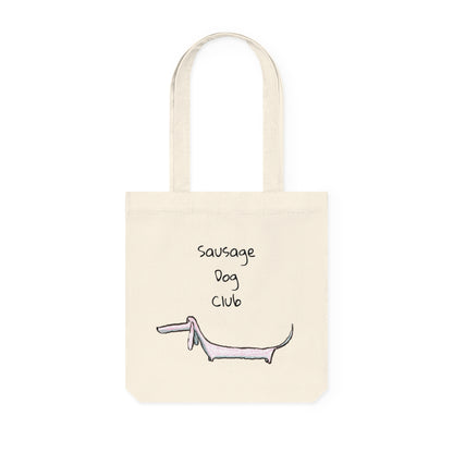 Sausage Dog Club Tote Bag