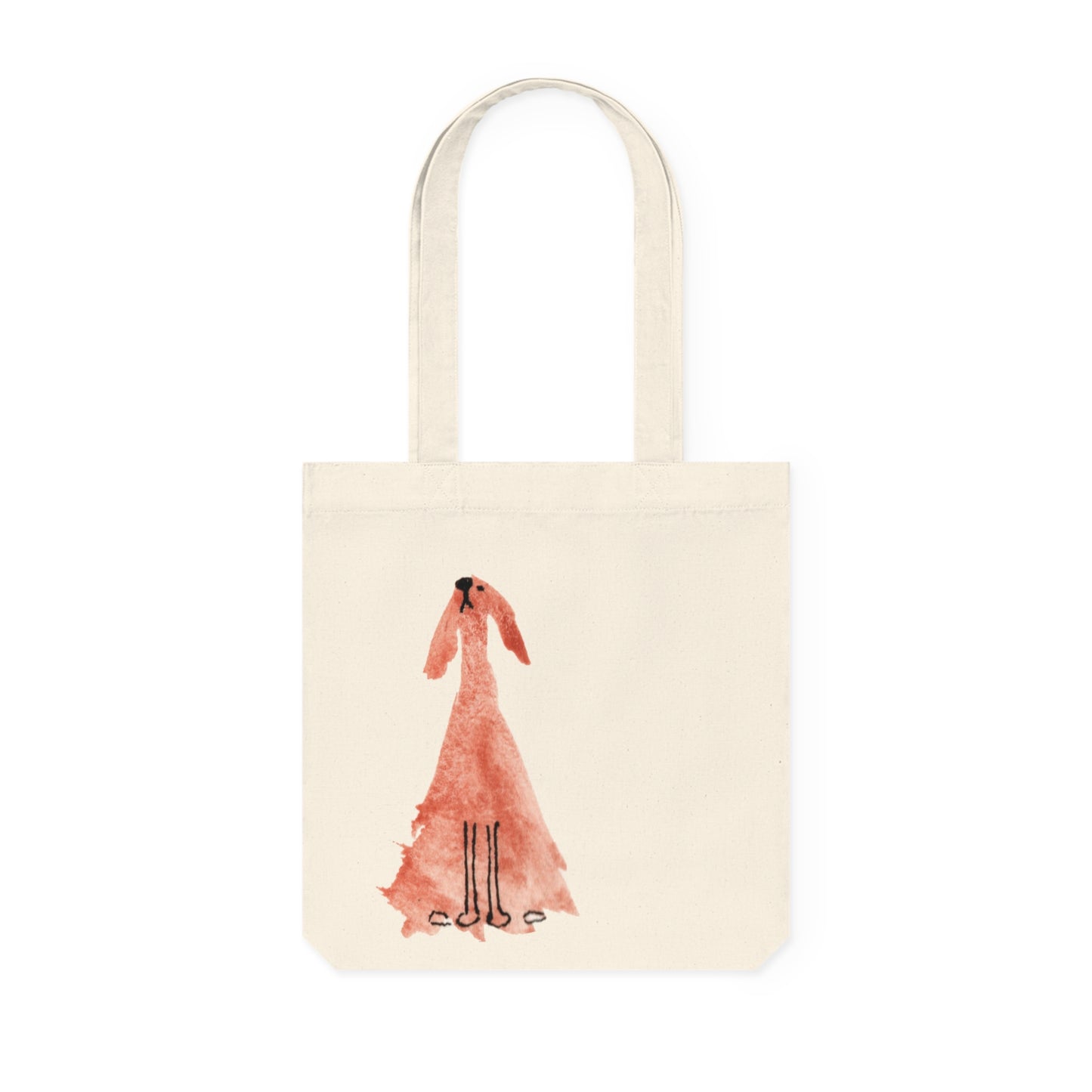 Red Setter Sitting Woven Tote Bag